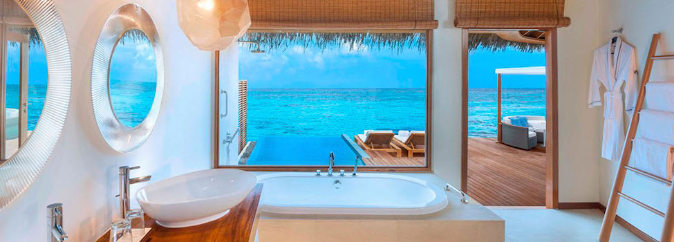 Spectacular Ocean Oasis Room 210 at W Retreat and Spa resort, North Ari Atoll, Maldives