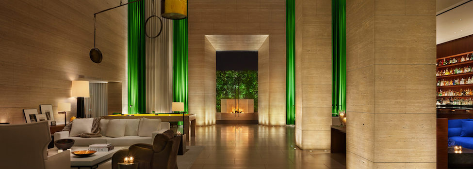 The Andaz West Hollywood lobby