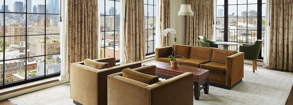 Room 1403 - Penthouse Terrace Suite, The Bowery Hotel, New York, United States of America