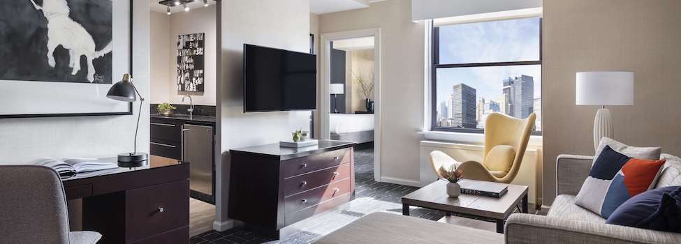 Room 1513 - One Bedroom Penthouse Apartment, The Shelburne Sonesta, New York, United States of America